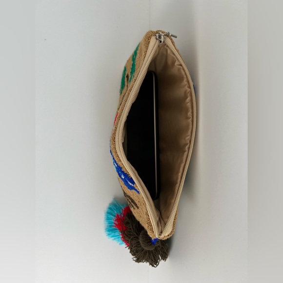 Multi-Purpose Handwoven Tropical Bird Bag -  Colorful Wayuu Macaw Sleeve Cover - Picture 5 of 9